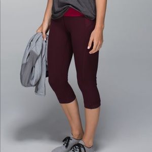 Lululemon Illumina Crop Sz 10